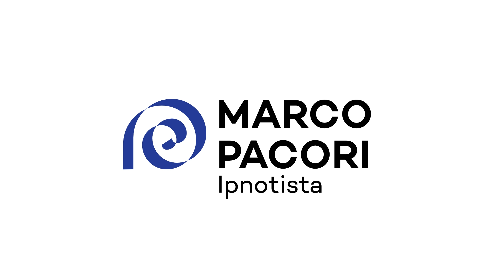 Brand system Marco Pacori — design di Sibari Bonato, grafico a Gorizia