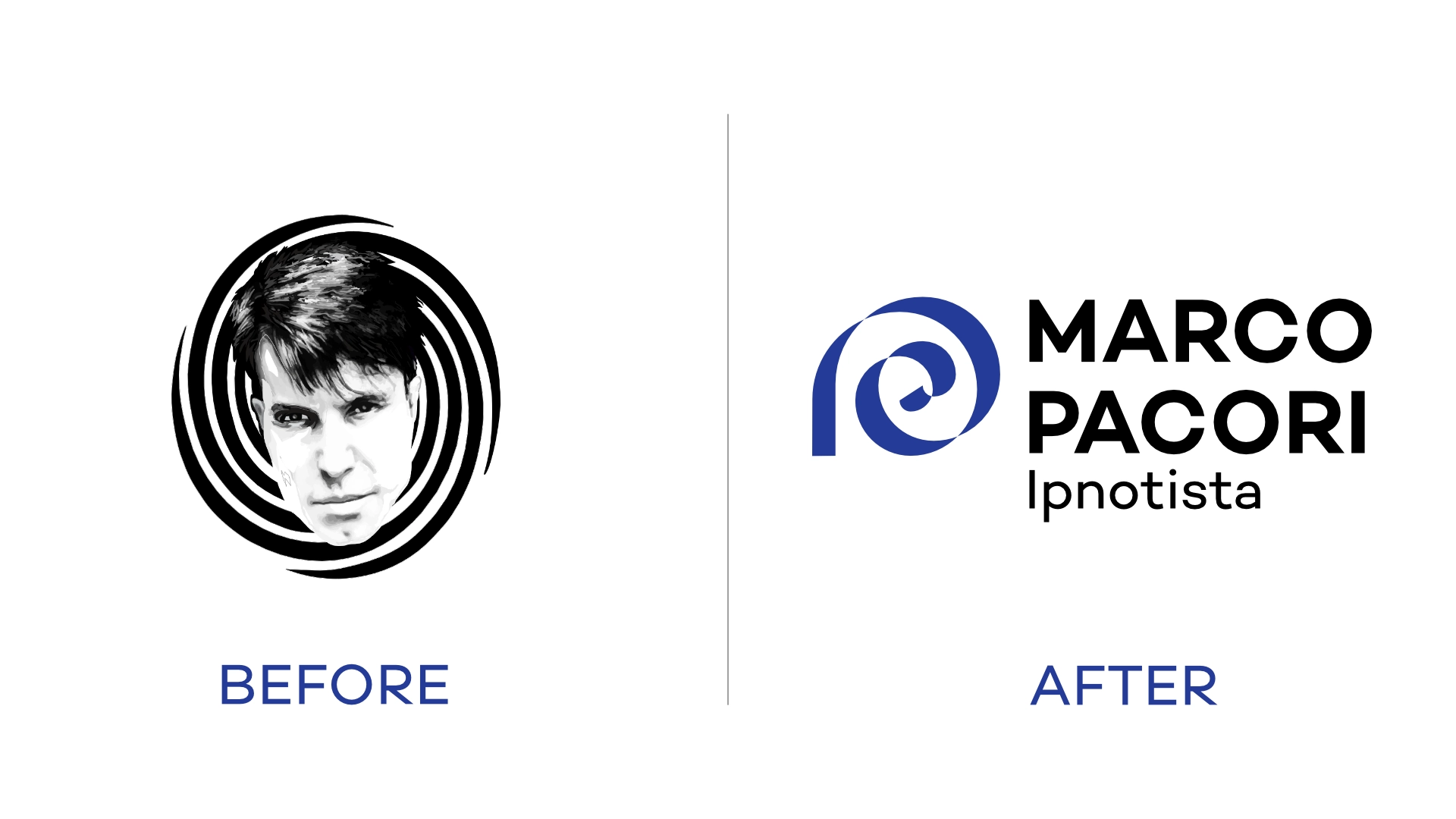 Tipografia e palette colori brand Marco Pacori — Sibari Bonato