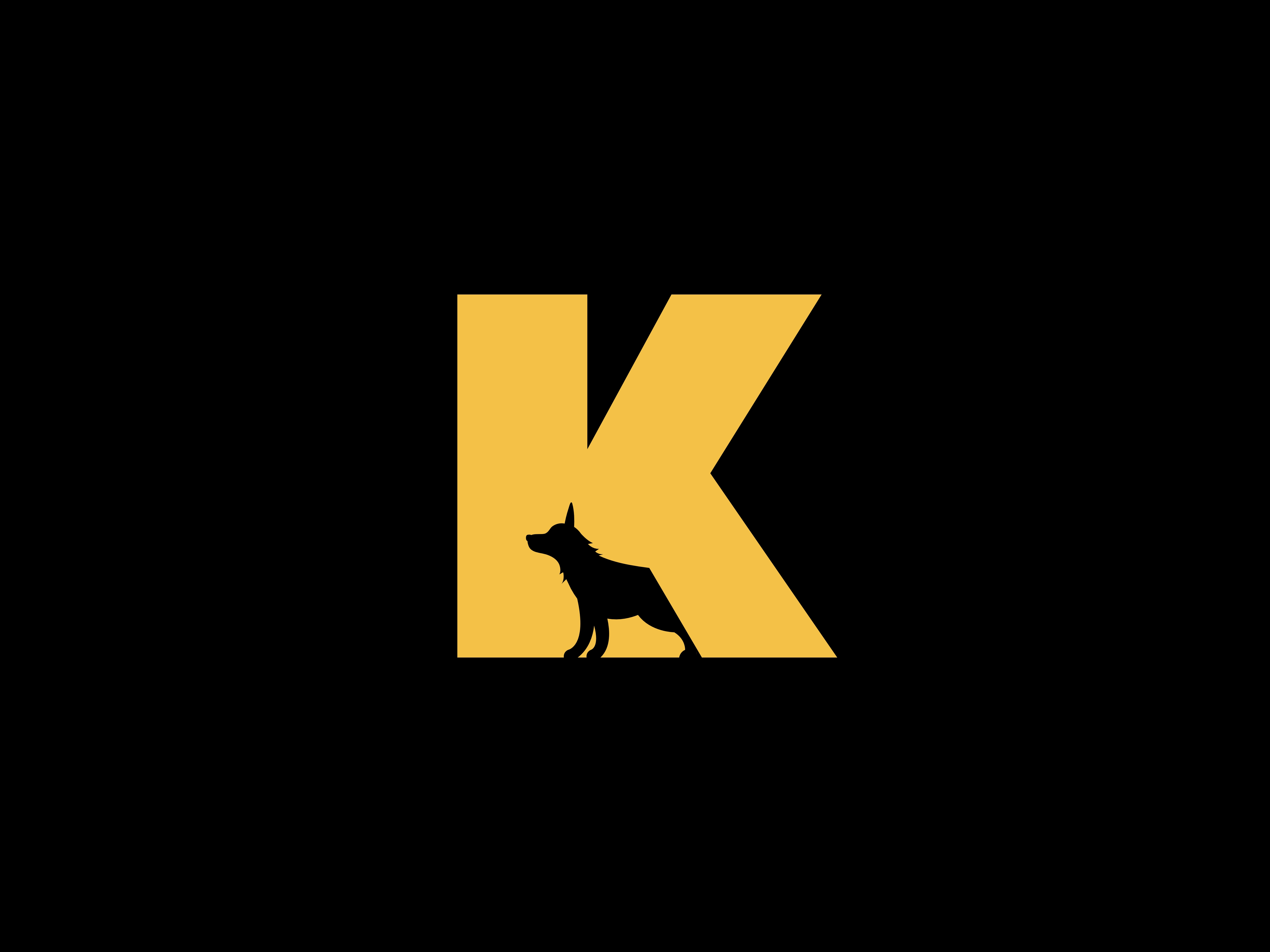 Logo Kevin Dog Sitter - educatore cinofilo Gorizia - design Sibari Bonato