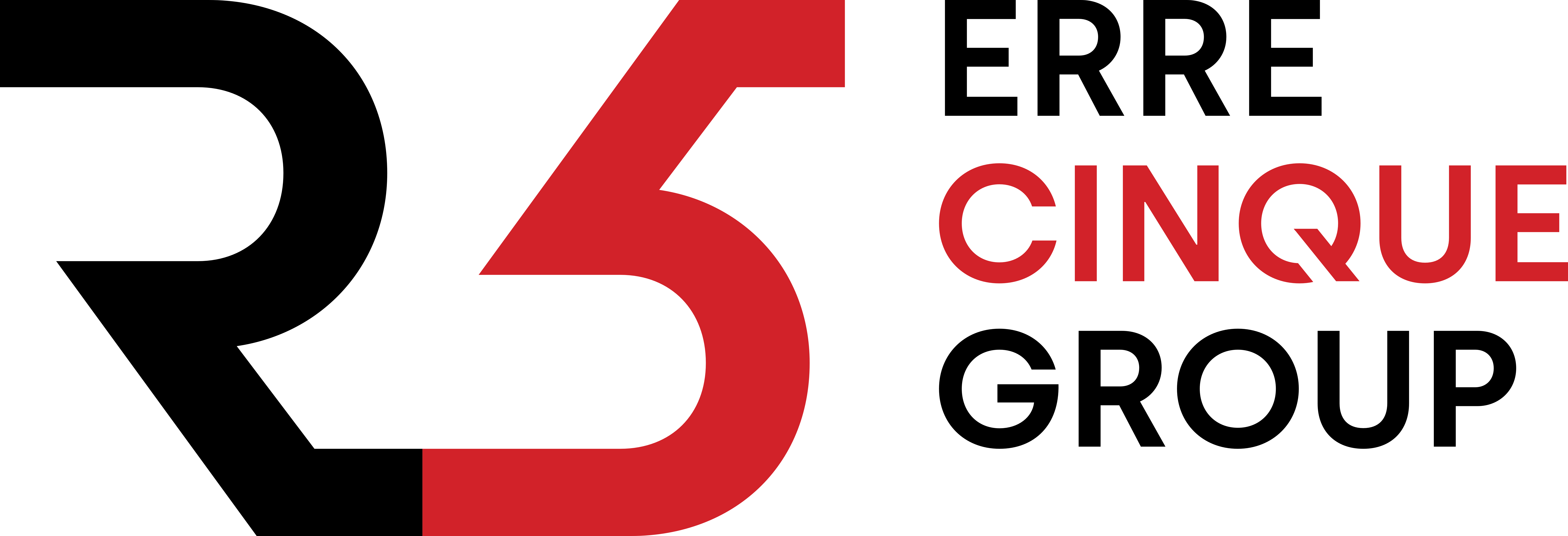 Errecinque Group logo brand identity design industriale - Sibari Bonato